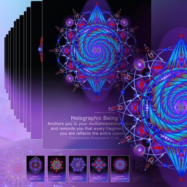 HOLOGRAPHIC HEALING CARDS (EN) - Afbeelding 2